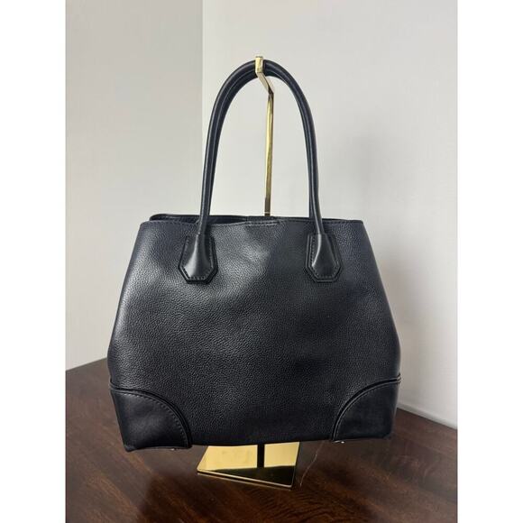 Michael Kors Mercer Gallery Med. Faux Pebbled Leather Tote Bag - Picture 4 of 12